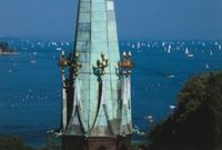 Blick vom Münsterturm in Konstanz